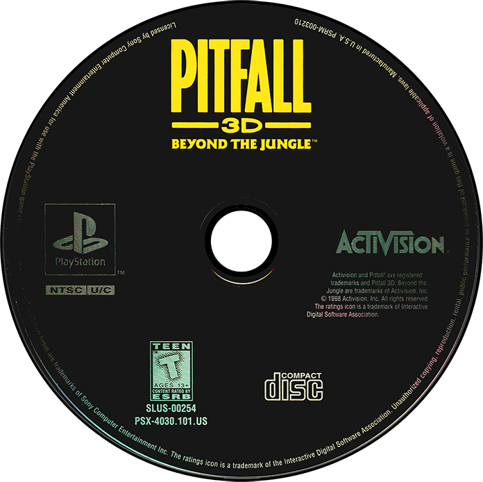 Pitfall 3D Beyond the Jungle media 7 for Playstation